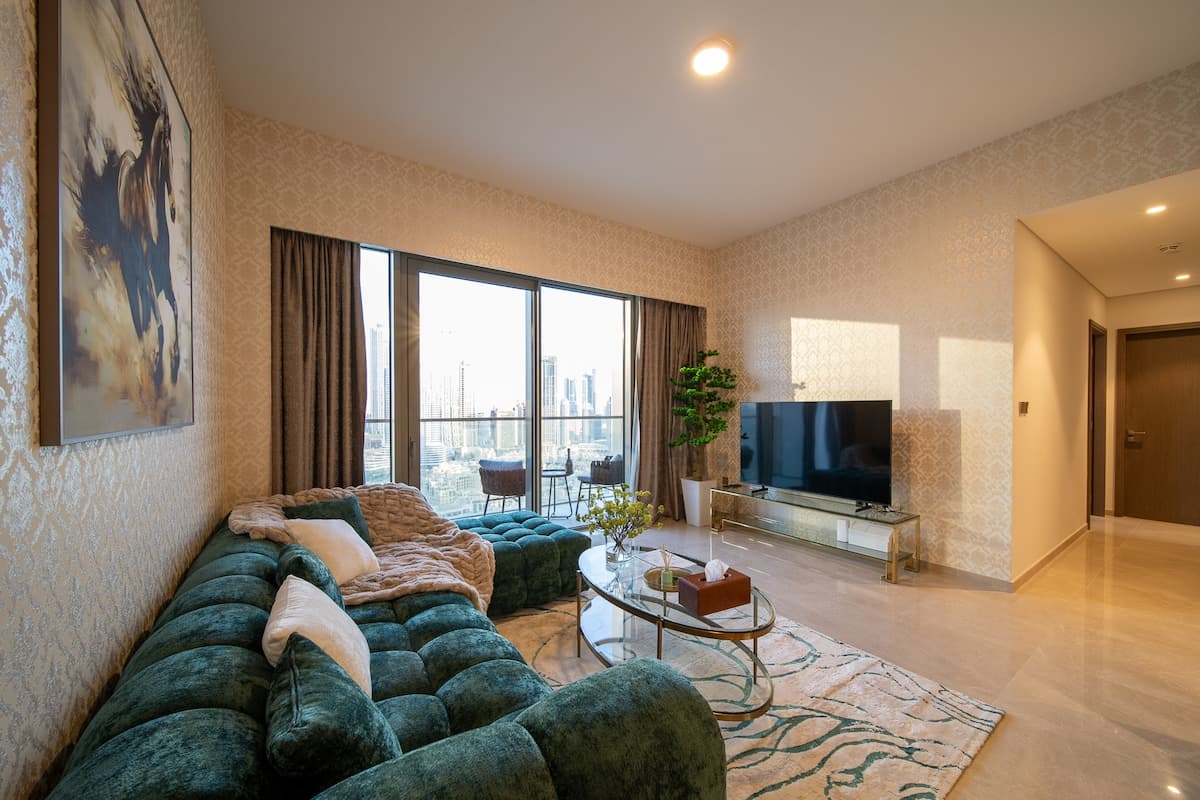 2 Bedroom Furnished Apartment with Burj Khalifa & Fountain View | Grande Signature Residences — photo 7