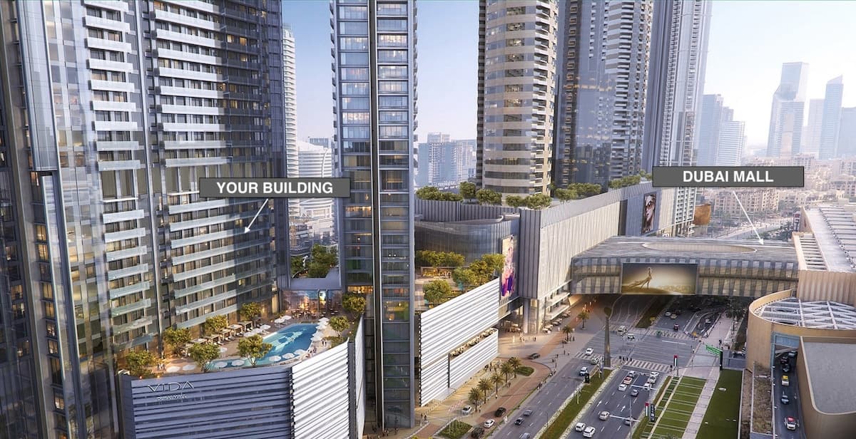 2 Bedroom Furnished Apartment | Vida Residences Dubai Mall — photo 5