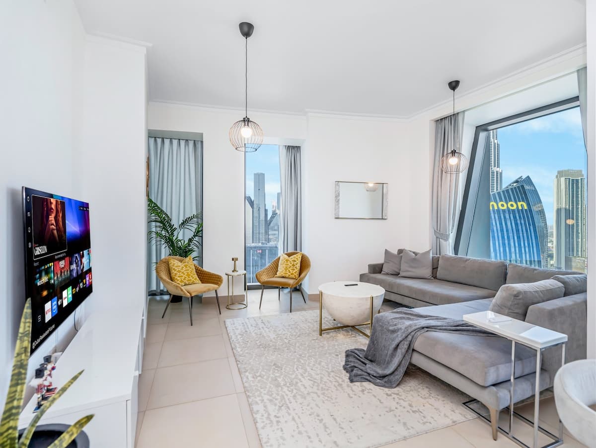 2 Bedroom Furnished Apartment with Burj Khalifa View | 30th Floor, Burj Vista — photo 3