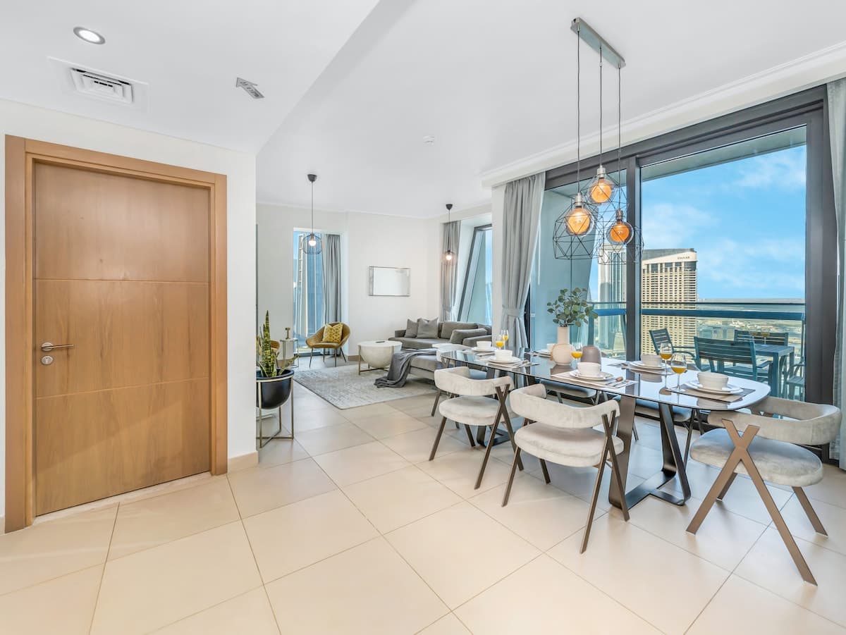 2 Bedroom Furnished Apartment with Burj Khalifa View | 30th Floor, Burj Vista — photo 8