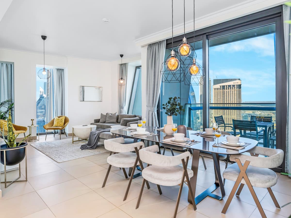 2 Bedroom Furnished Apartment with Burj Khalifa View | 30th Floor, Burj Vista — photo 4