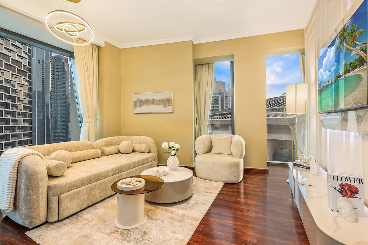 3 Bedroom Furnished Apartment with Burj Khalifa & Fountain View | Burj Vista — photo 6