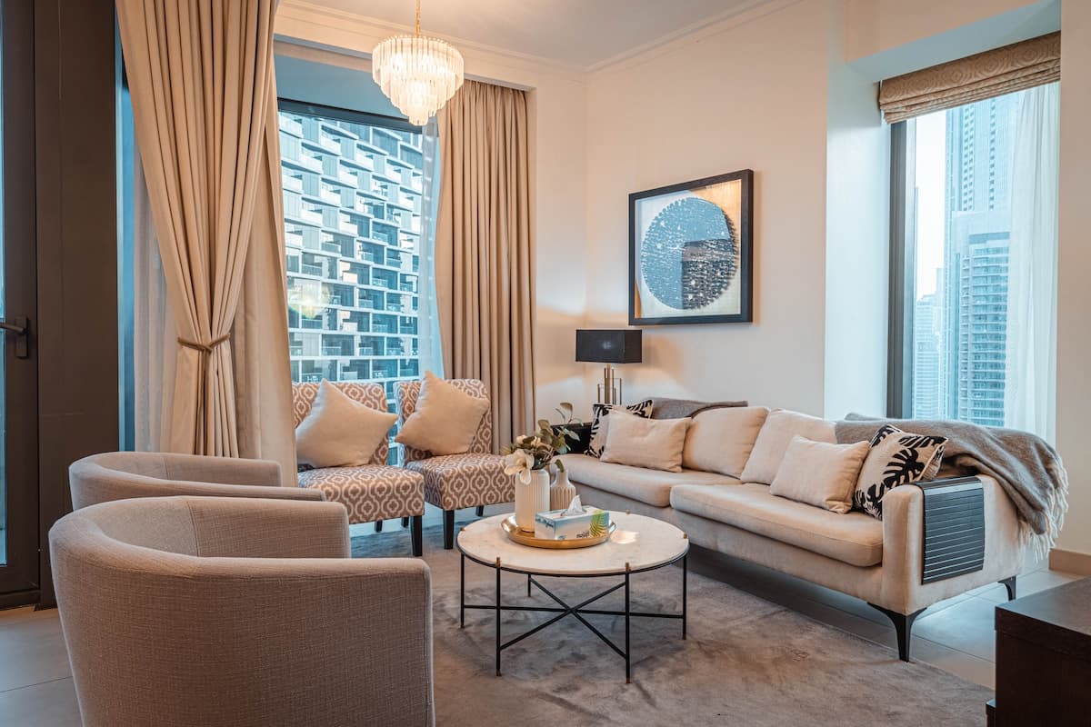 3 Bedroom Furnished Apartment with Burj Khalifa & Fountain View | Burj Vista — photo 7