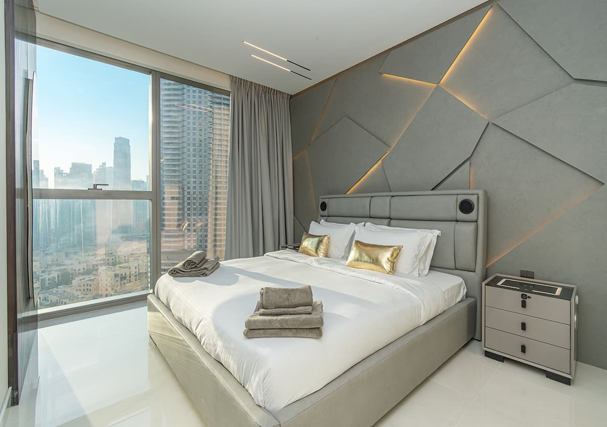 2 Bedroom Furnished Apartment with Burj Khalifa & Fountain View | Boulevard Point — photo 7