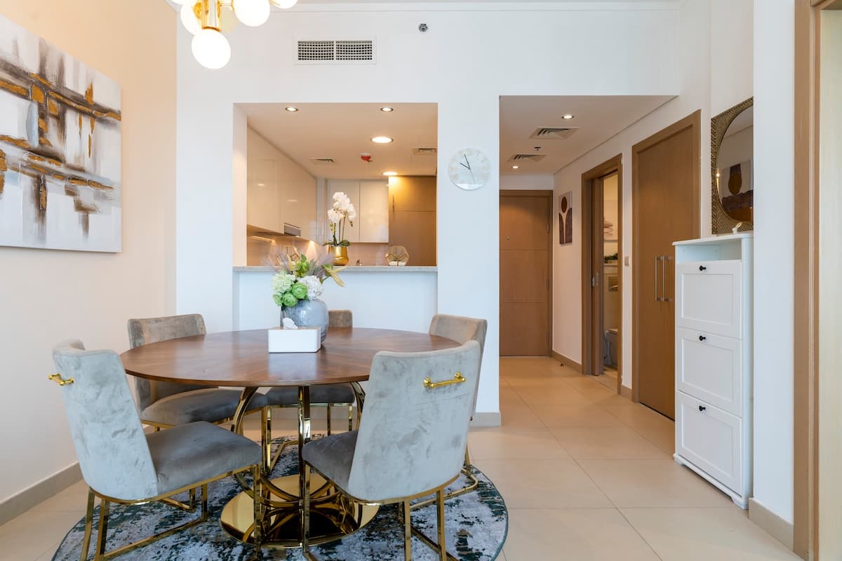 1 Bedroom Furnished Apartment with Full Burj Khalifa View | Burj Vista · II — photo 6