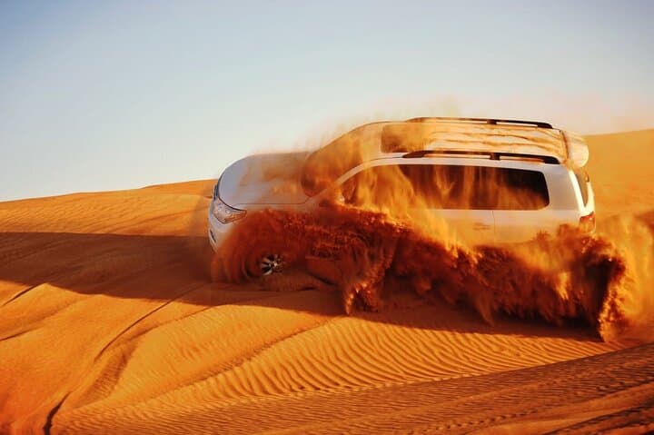 Evening desert safari with dinner and activities in Dubai — Adventure things to do in Ajman
