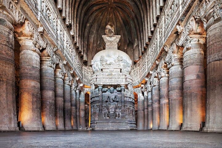 Three-day UNESCO tour of Ajanta and Ellora from Bangalore, Aurangabad