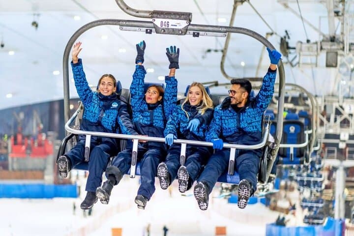 Ski Dubai indoor snow park access ticket