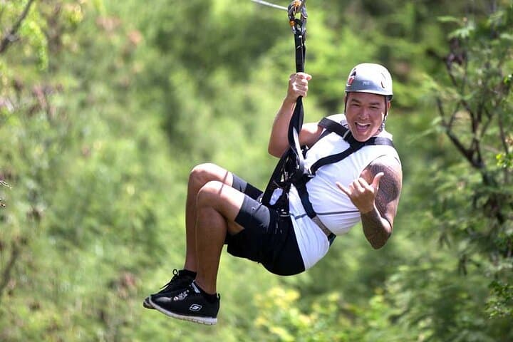 Three zipline adventure in Honolulu, Honolulu