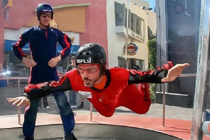 Indoor skydiving experience at iFLY Kansas City, Kansas City