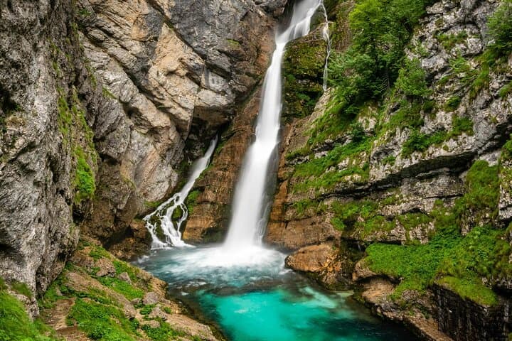 8-Hour Lake Bled, Lake Bohinj and Waterfall Savica Tour, Ljubljana