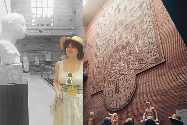 Guided tour of the Mérida Roman Museum, Merida
