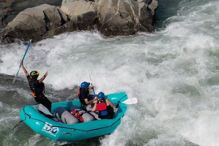 Full-day whitewater rafting trip on the South Fork, Sacramento