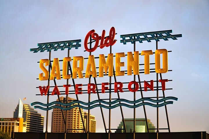 Self-guided walking tour of Old Sacramento's Gold Rush history, Sacramento