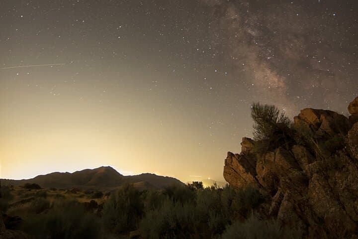 Stargazing at Antelope Island Dark Sky Park from Salt Lake City, Salt Lake City