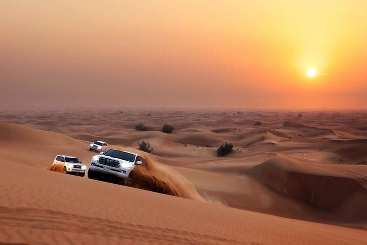 Dubai desert safari with quad biking and desert camp visit — Nature & wildlife things to do in Sharjah