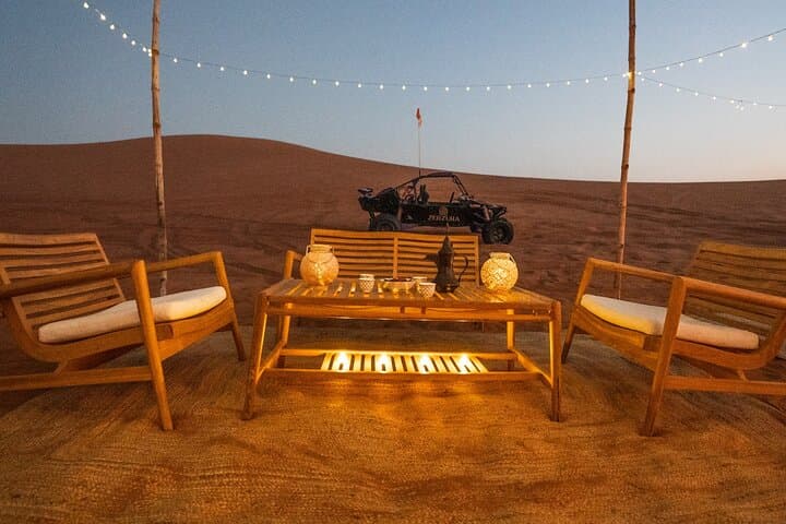 Dune buggy tour and private dinner in Mleiha National Park, Sharjah
