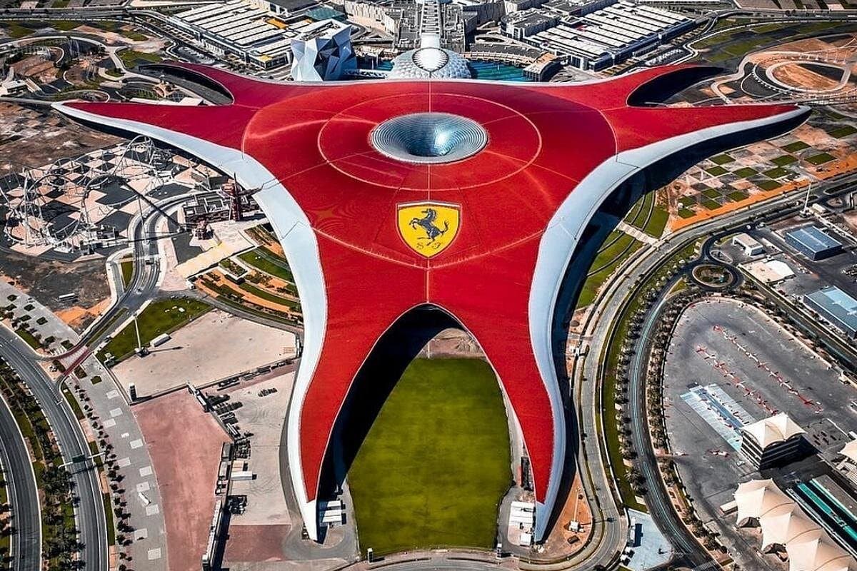 Ferrari World Abu Dhabi — places to visit in Abu Dhabi