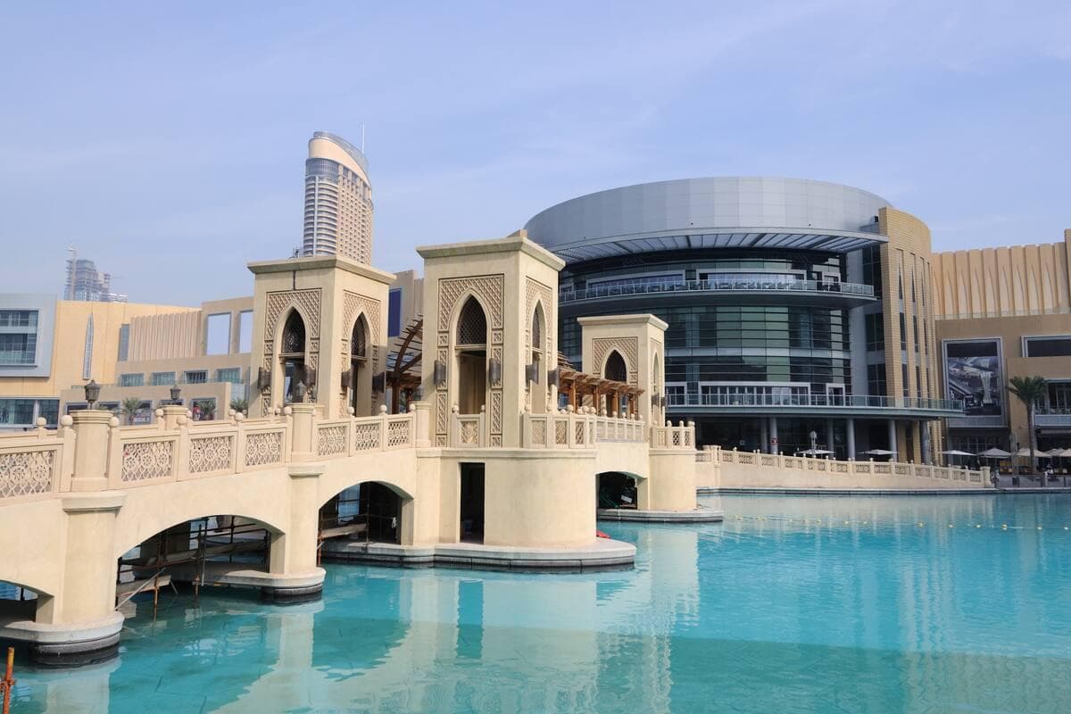 Dubai Mall — places to visit in Dubai