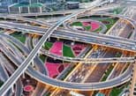 Sheikh Zayed Road in Dubai — view 2